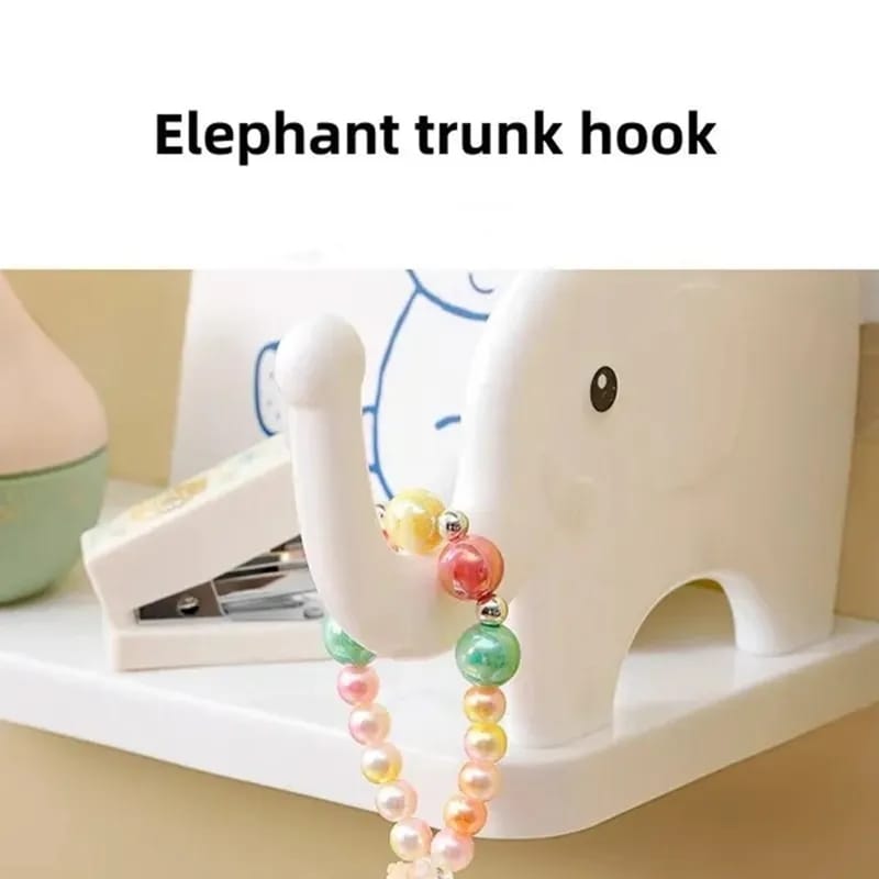 WALL MOUNTED ELEPHANT STORAGE RACK