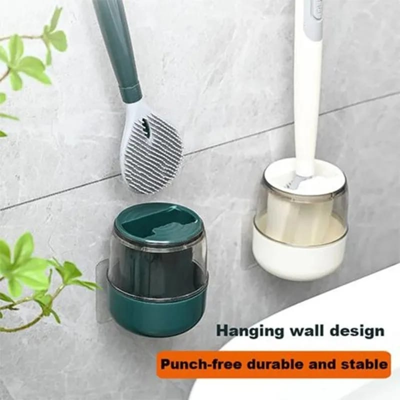 SOAP DISPENSING TOILET BRUSH