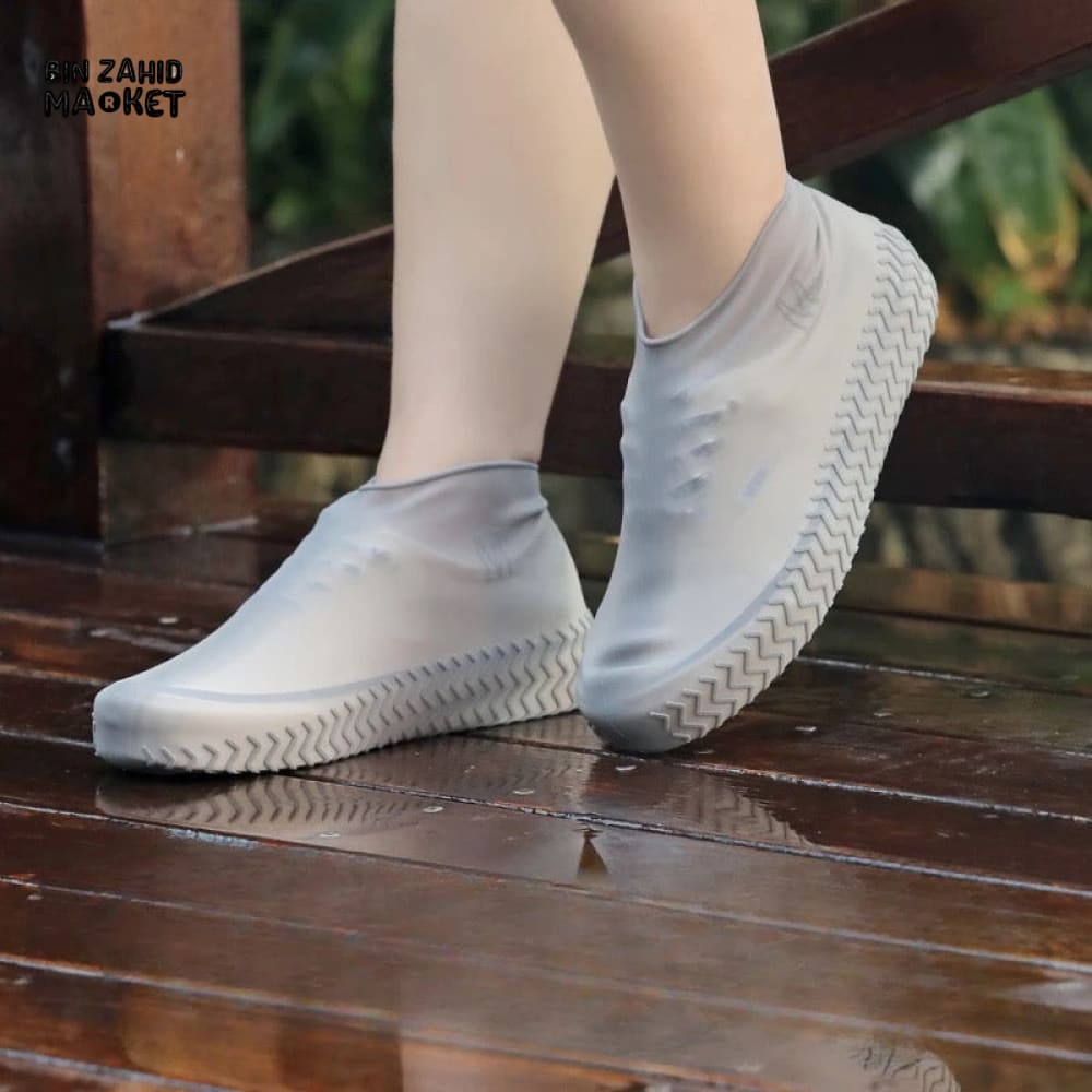 SILICONE WHITE SHOE COVER