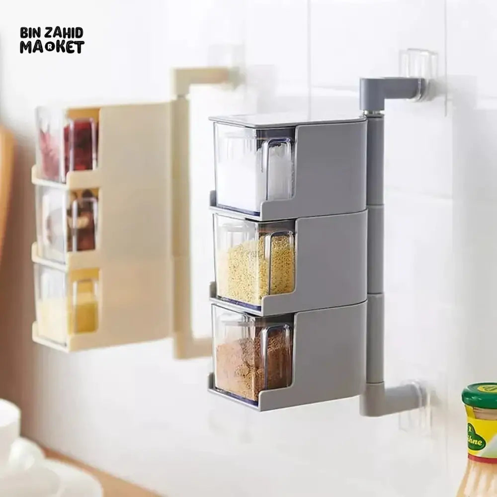 ROTATING SPICE STORAGE SET