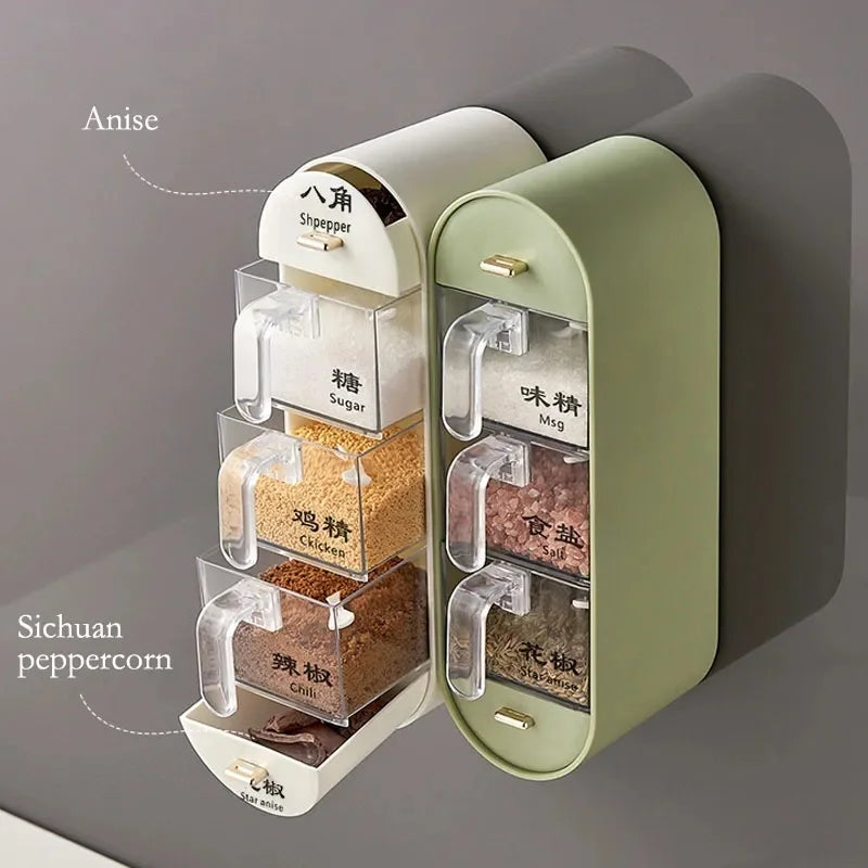 WALL MOUNTED CONDIMENT DISPENSER BOX