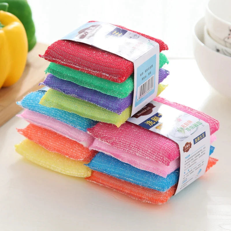 4 PIECES DISH WASHING SPONGE SET