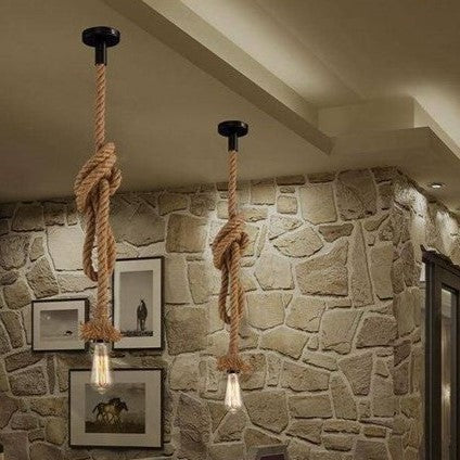 JUTE ROPE STRING DECOR LIGHT