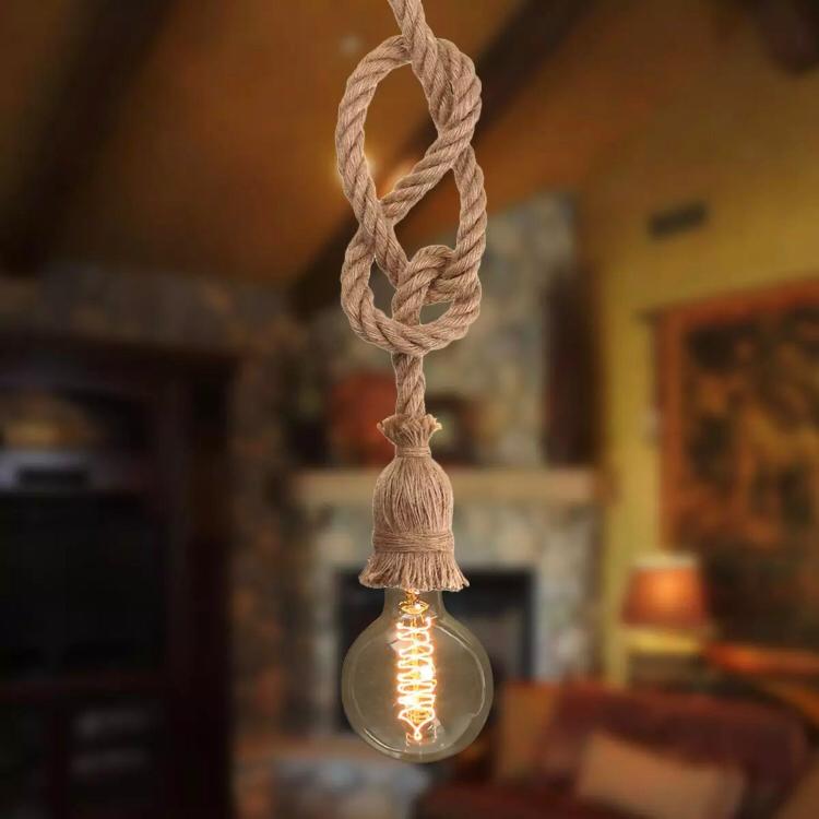 JUTE ROPE STRING DECOR LIGHT