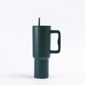 40OZ INSULATED STAINLESS STEEL TUMBLER - DARK GREEN