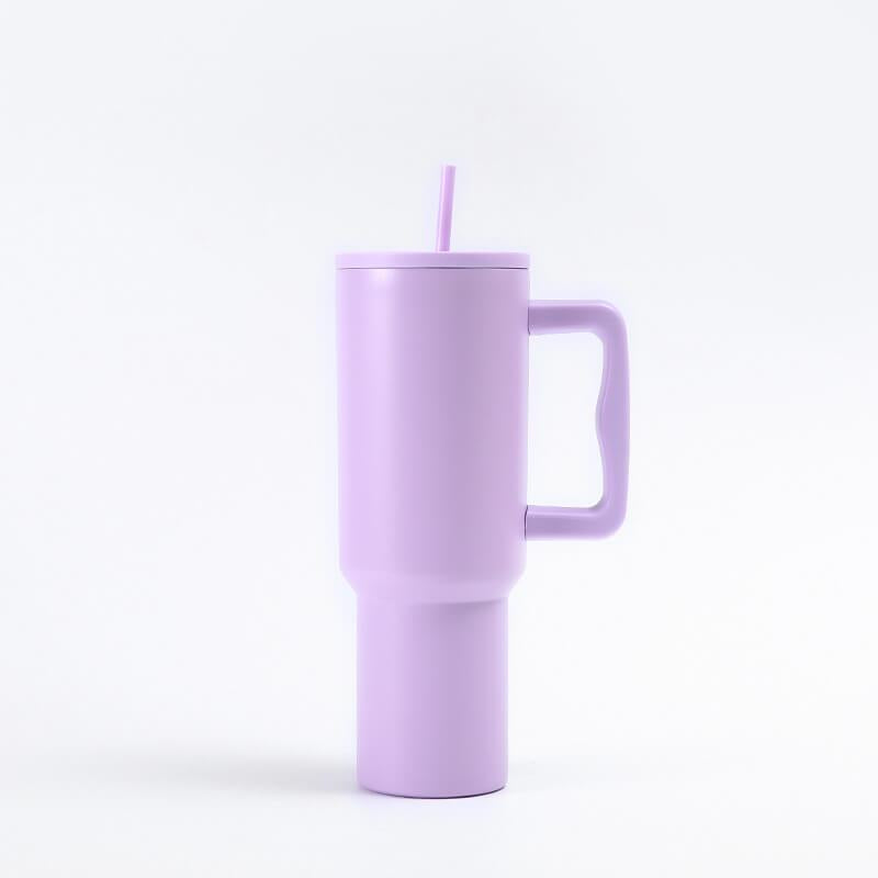 40OZ INSULATED STAINLESS STEEL TUMBLER - LIGHT PURPLE