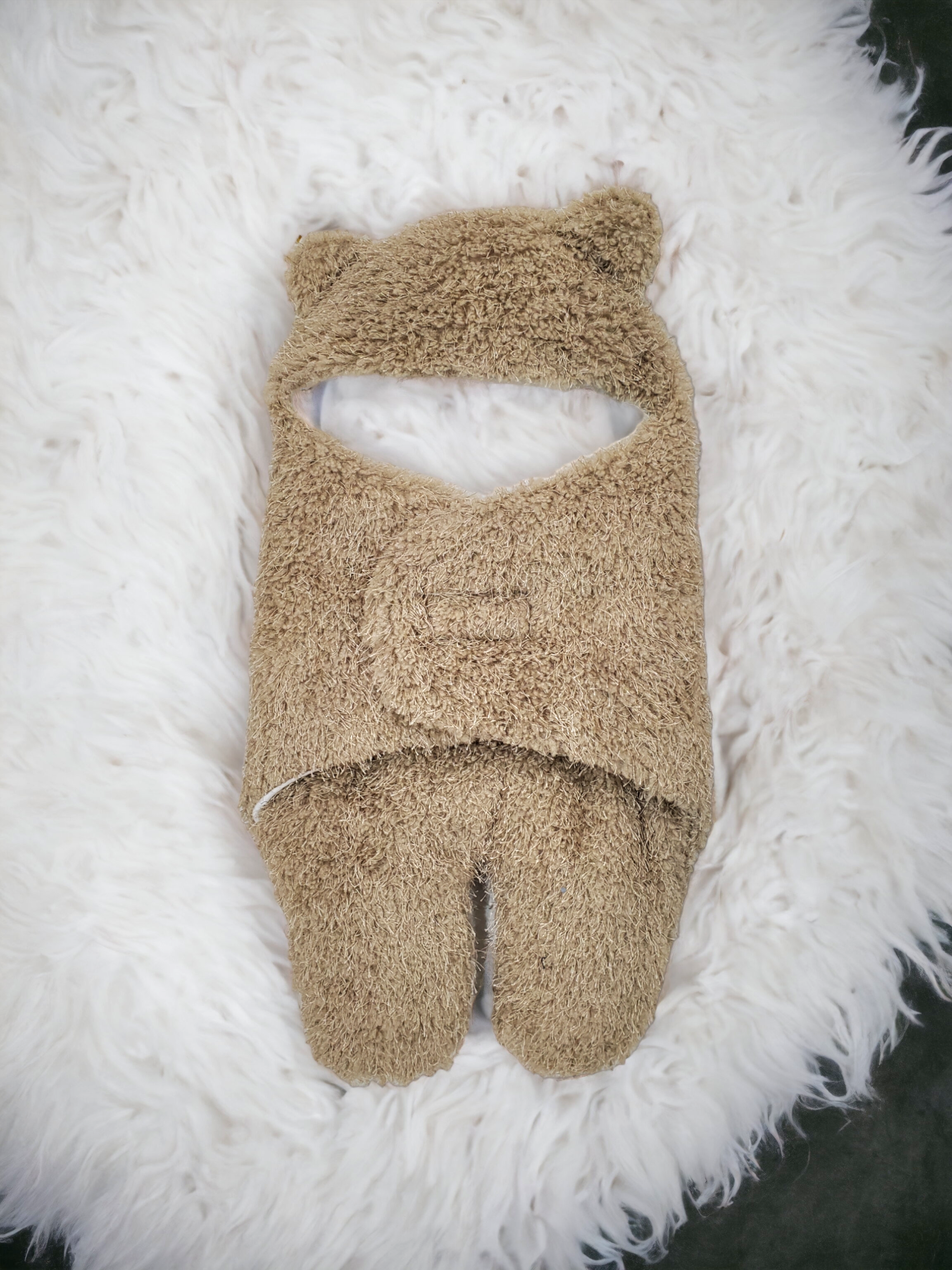 WINTER SLEEPING BAG WITH FEETS & HOOD