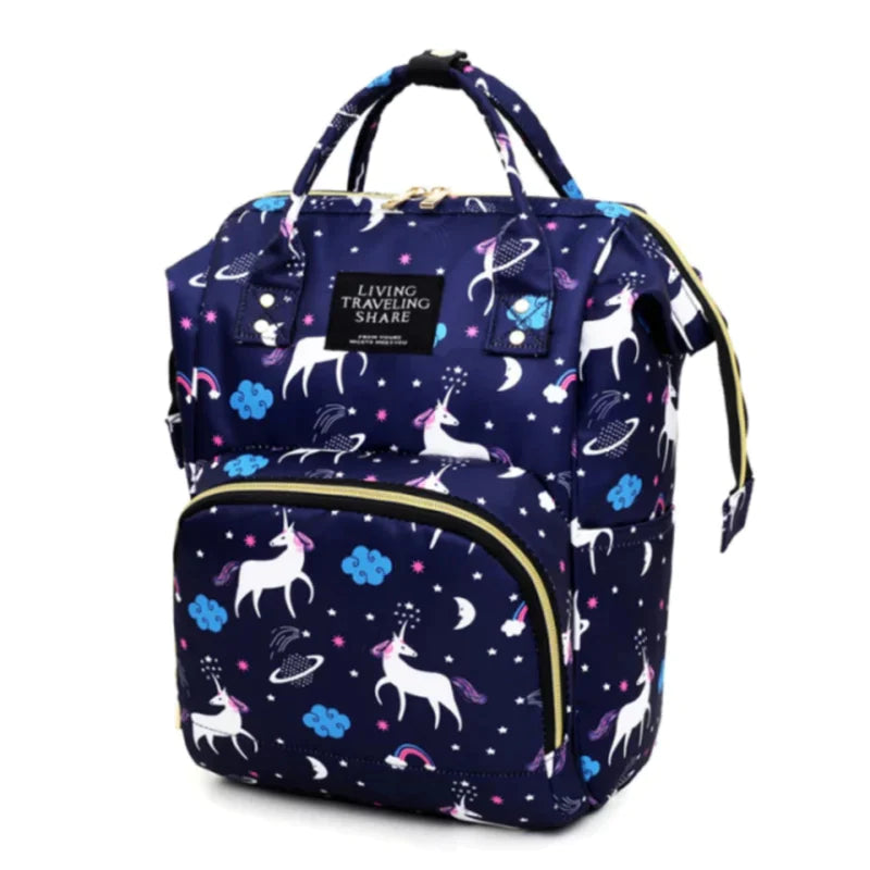 BABY UNICORN DIAPER BAGPACK