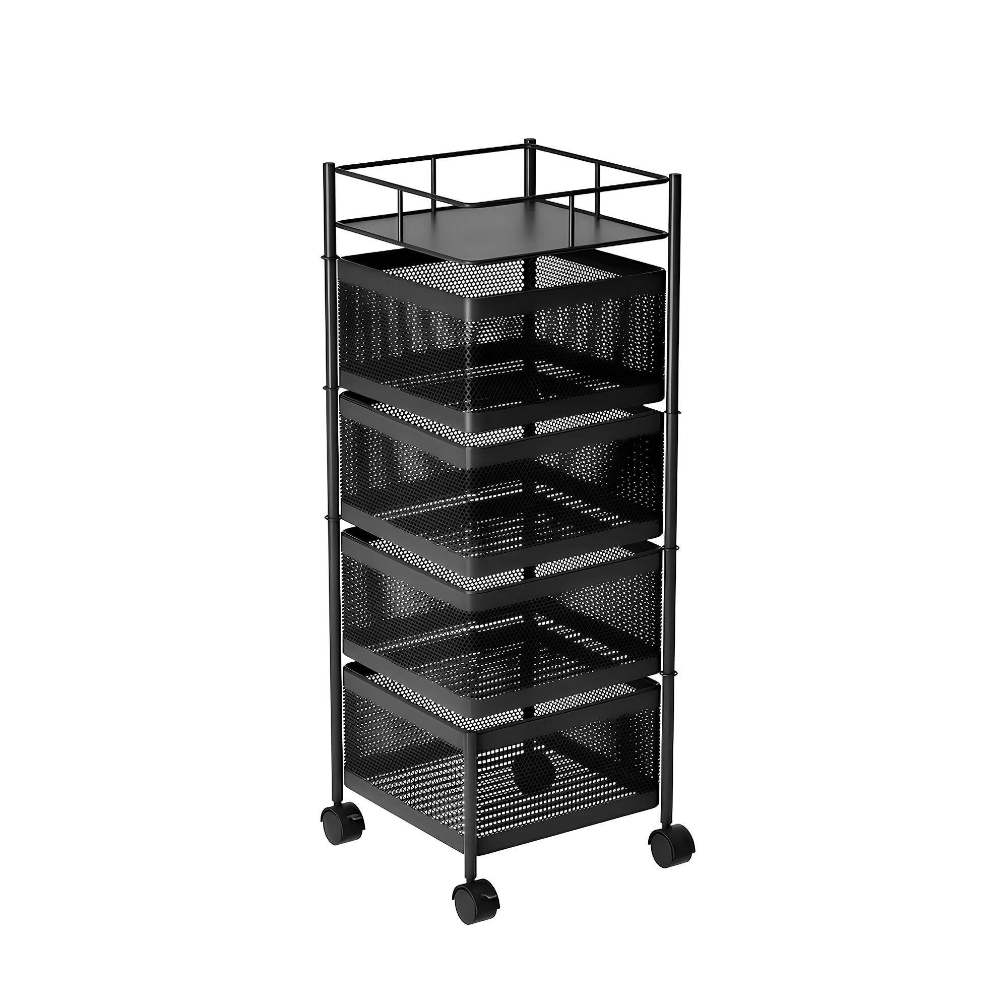 PREMIUM SQUARE METAL TROLLEY