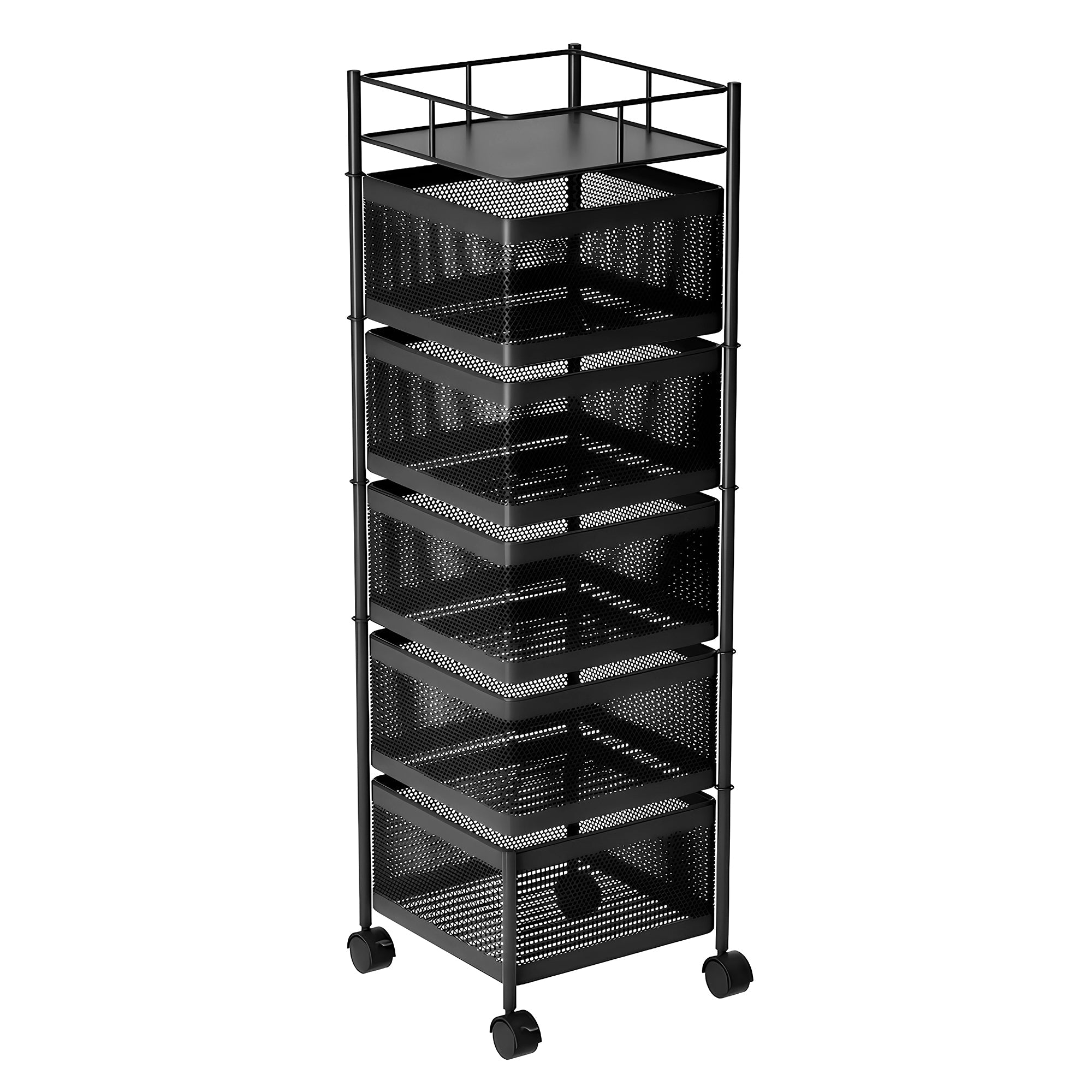 PREMIUM SQUARE METAL TROLLEY