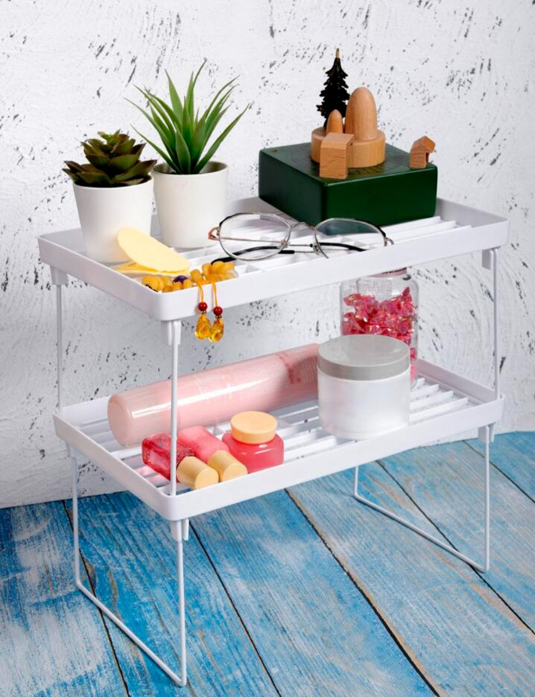 FOLDABLE KITCHEN STORAGE RACK