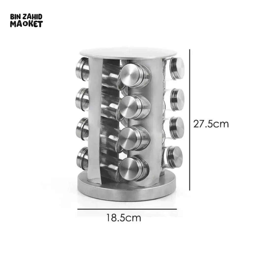 16IN1 REVOLVING SPICE RACK