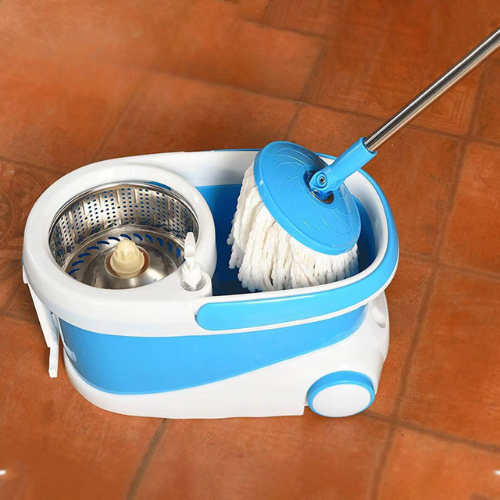 PRIMO HEAVY DUTY BUCKET SPIN MOP WITH WHEELS