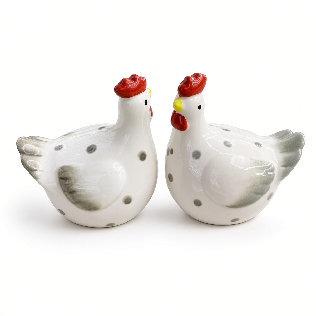 Kitchlux Ceramic Salt and Pepper Shakers - Chicken