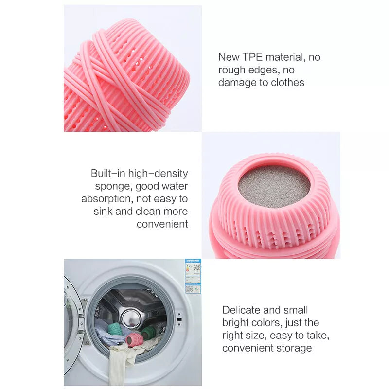 ANTI WINDING LAUNDRY SPONGE BALL