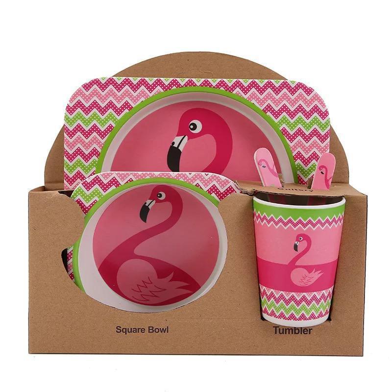 KIDS 5IN1 MELAMINE TABLEWARE SET