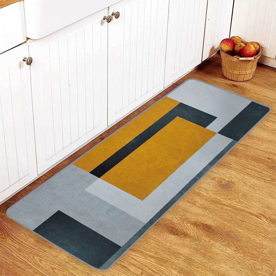 ABSORPTIVE MODERN ANTI-SLIP RUNNER MAT