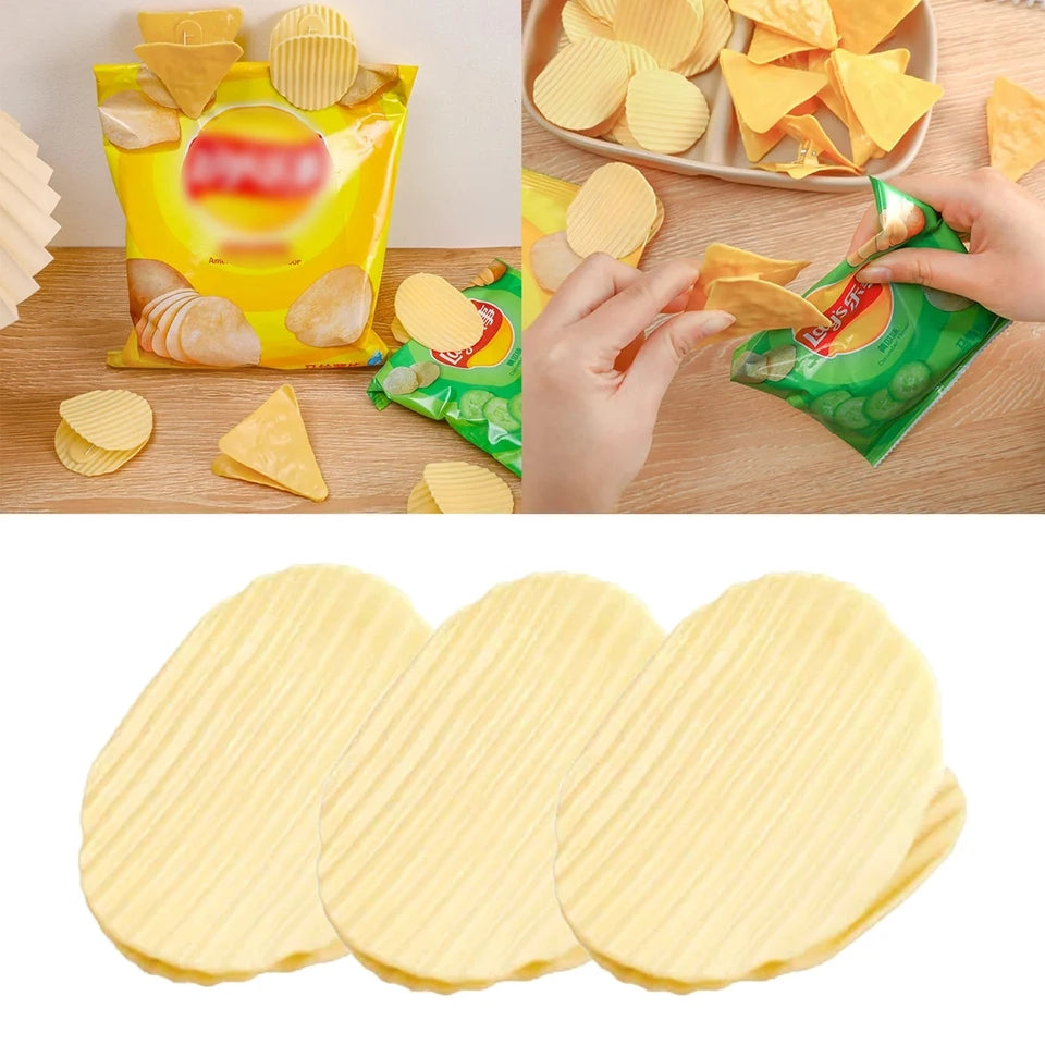 4 PIECES PATATO FOOD BAG CHIP CLIPS