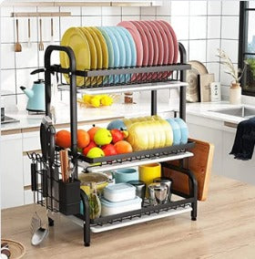 MULTI-TIERED DISH ORGANIZER