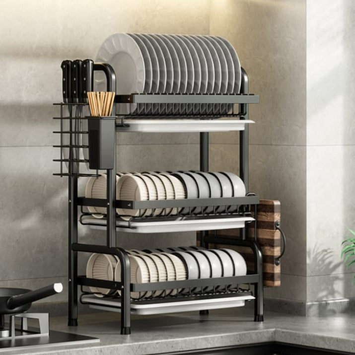 MULTI-TIERED DISH ORGANIZER