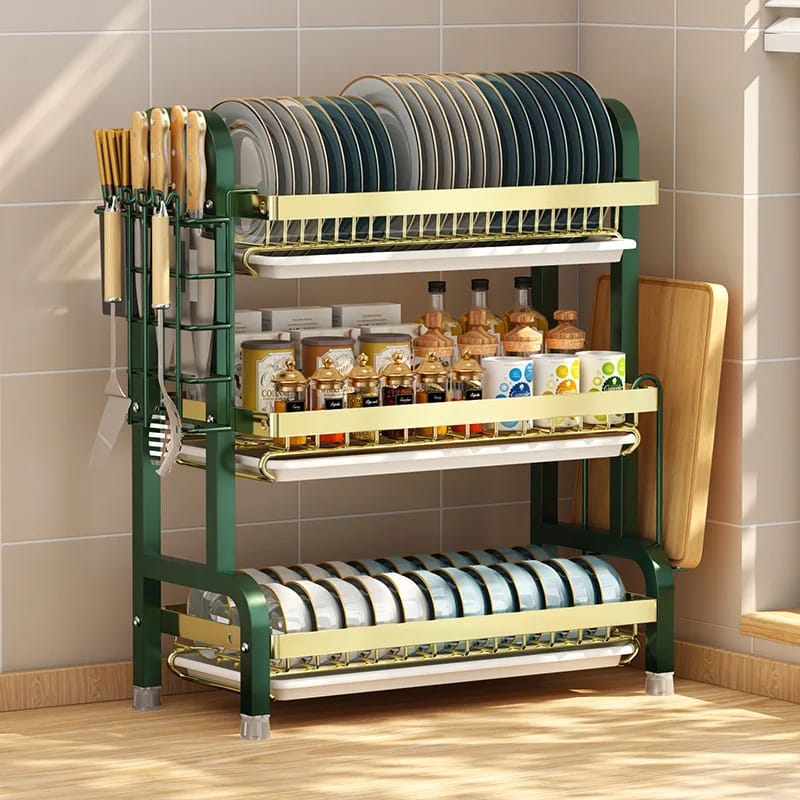 MULTI-TIERED DISH ORGANIZER