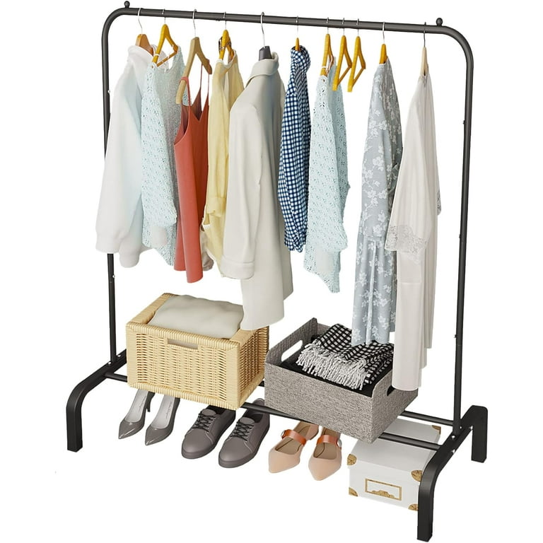 SINGLE POLE METAL CLOTH STAND