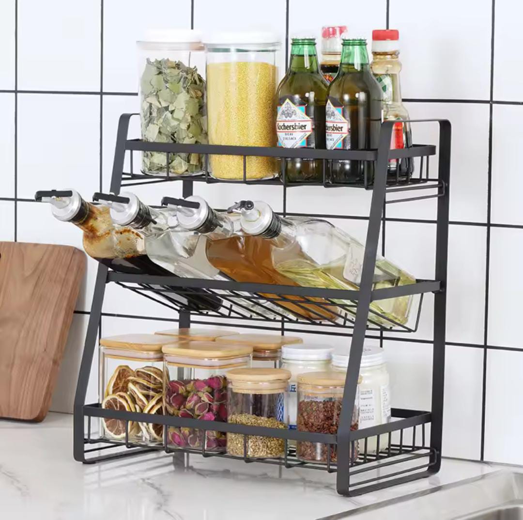 3-Tier Kitchen Storage Rack