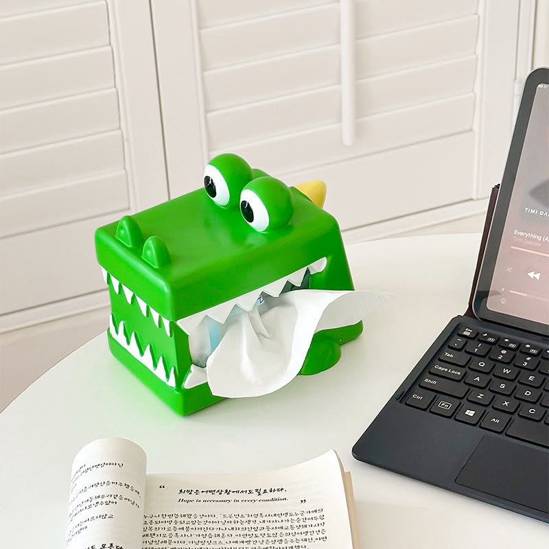 Mimo Crocodile Tissue Box