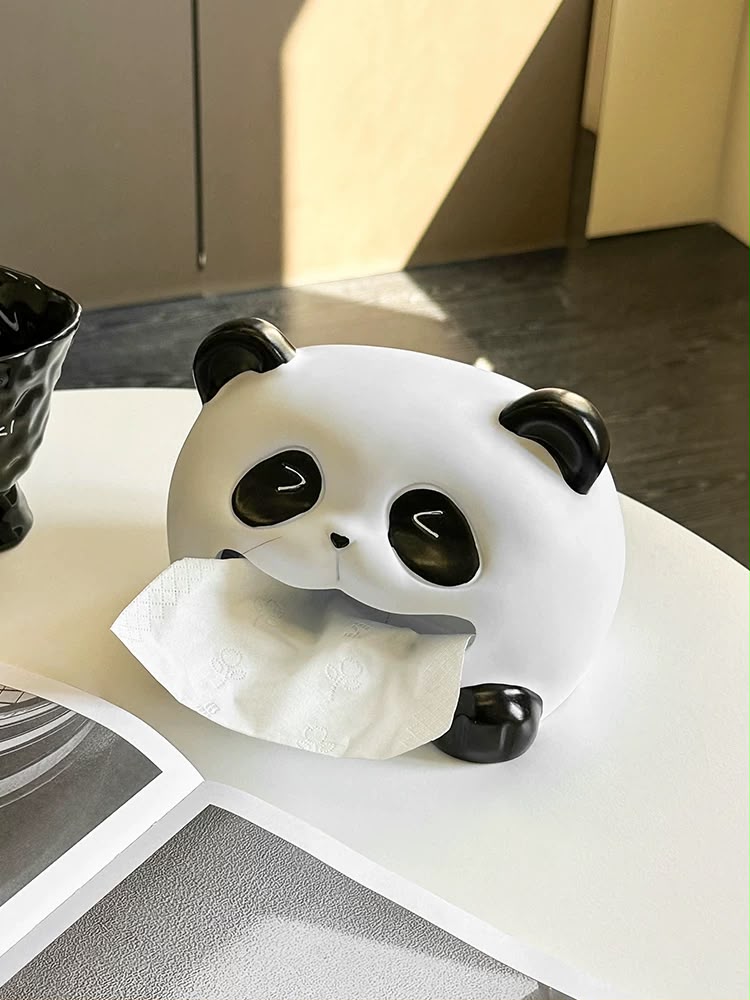 Mimo Wall-Mounted Panda Tissue Holder