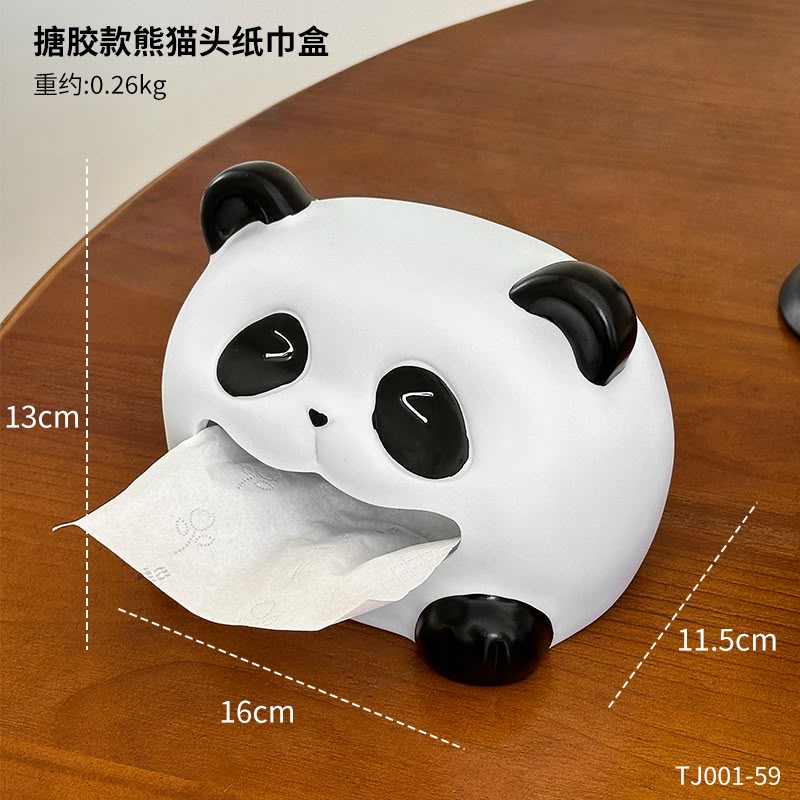 Mimo Wall-Mounted Panda Tissue Holder