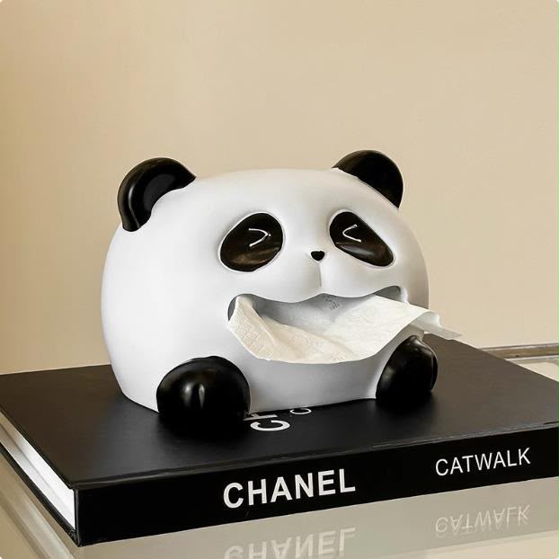 Mimo Wall-Mounted Panda Tissue Holder