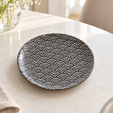 DANNY HOME WAVE PATTERN PLATE - 7.5 INCHES