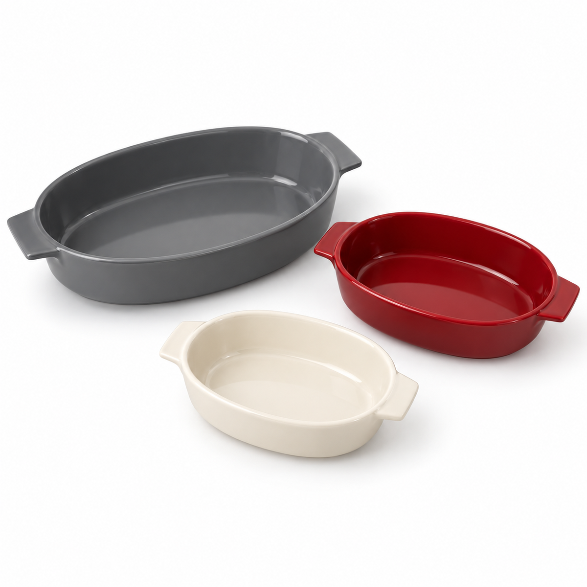 Danny Home 3 Piece Set Oval Dish