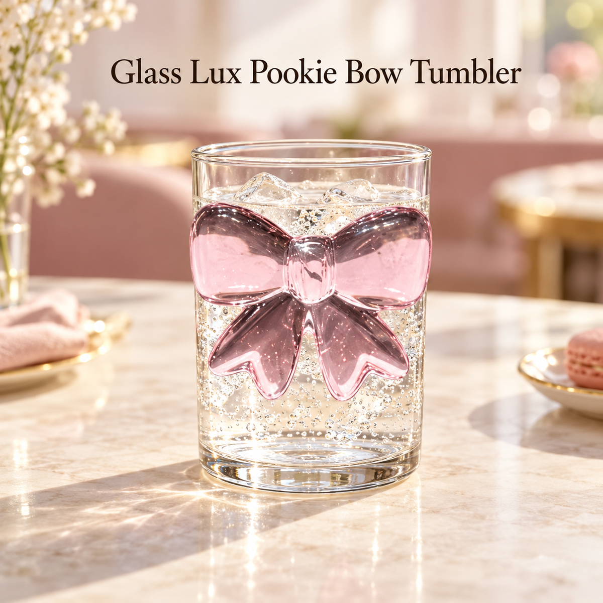 Glasslux Bow Drinking Glass - 300 ml