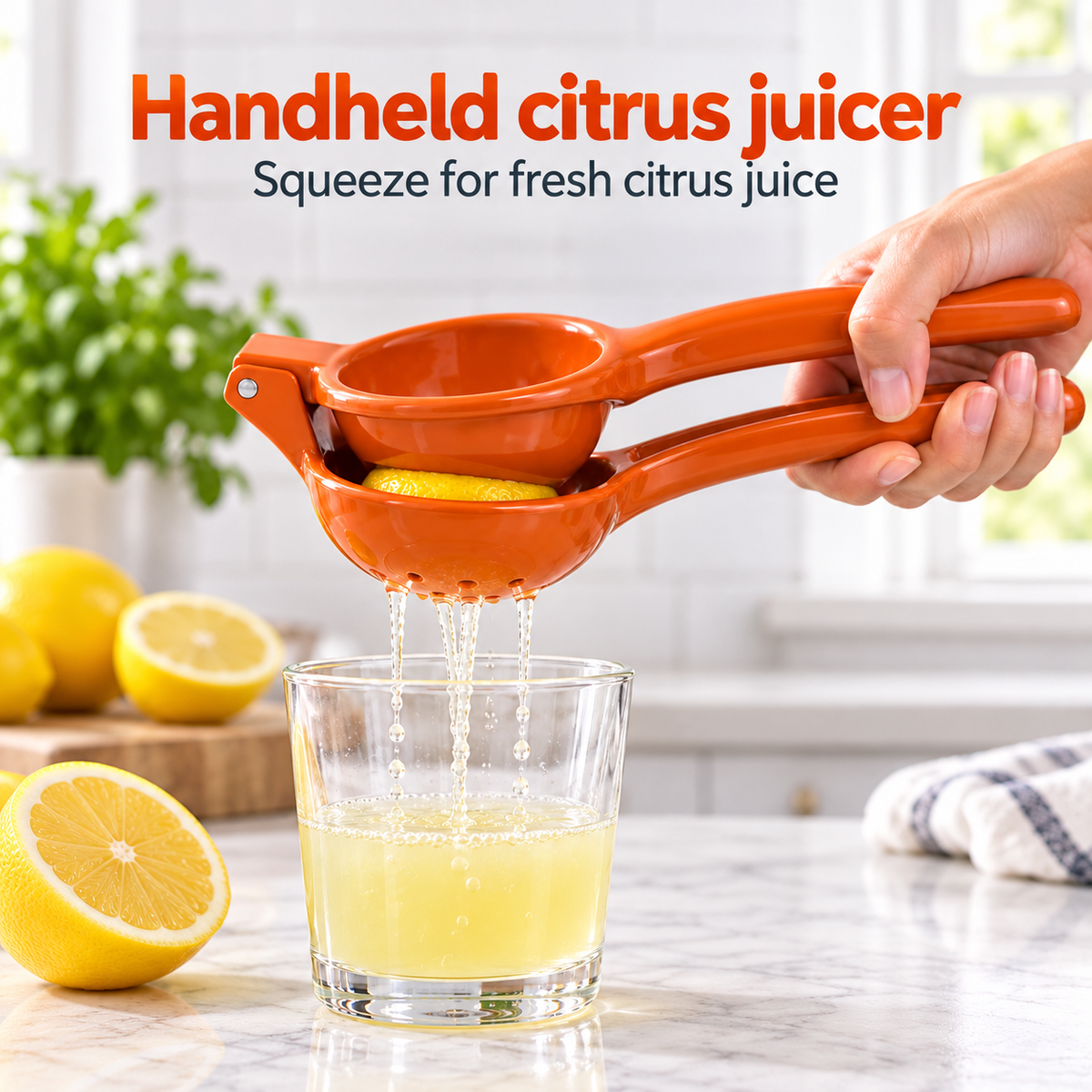 Danny Home Handheld Citrus Juicer - 23x9cm