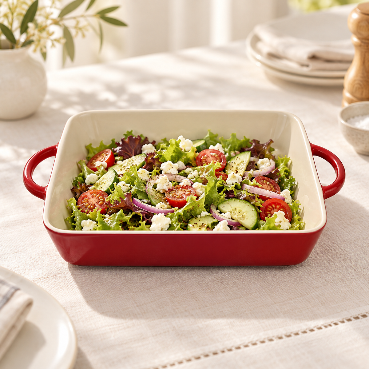 Danny Home Square Serving Dish - 15 Inches