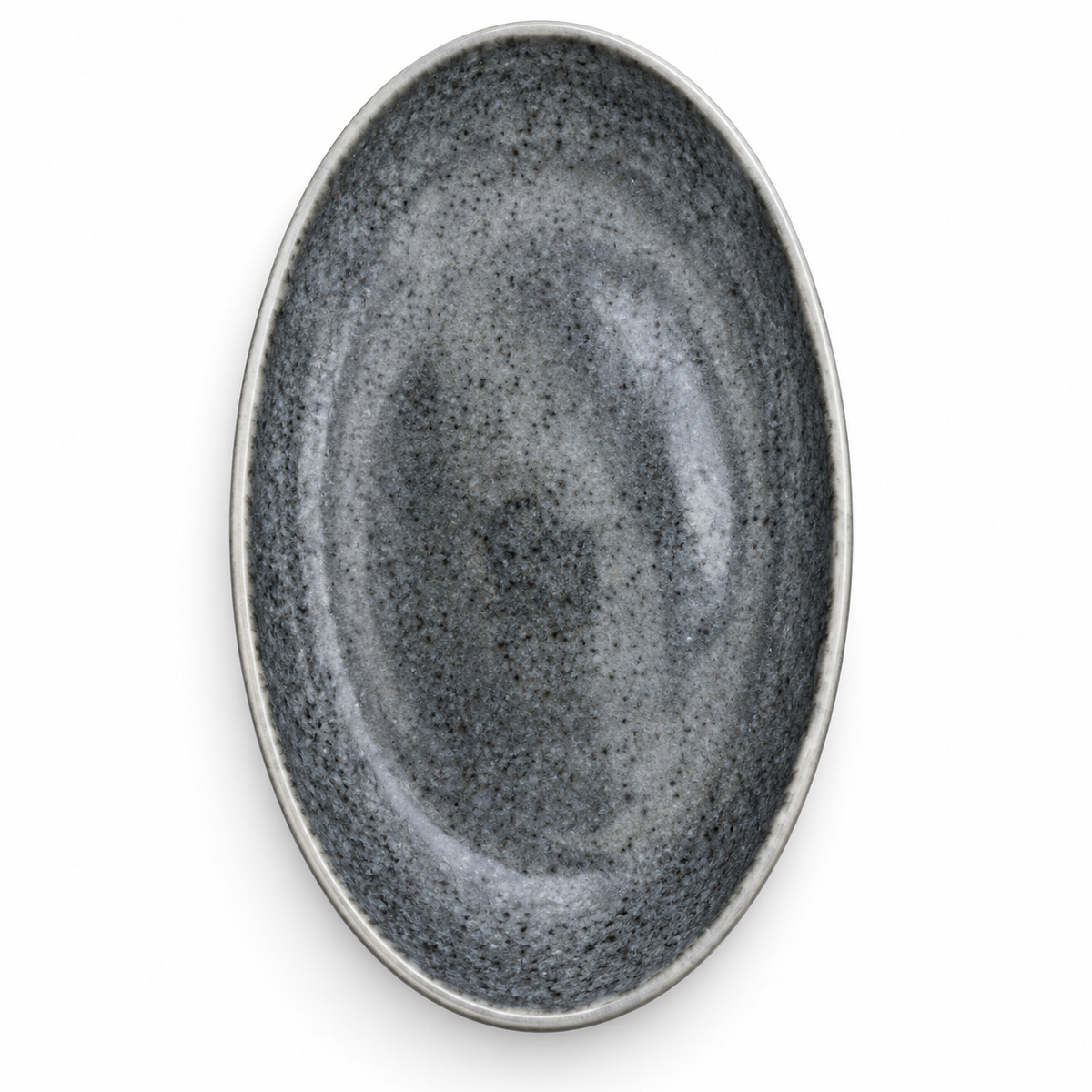 Danny Home Speckled Oval Platter - 8 Inches