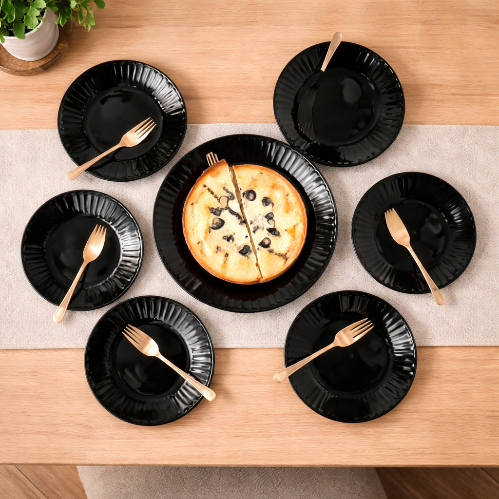 DANNY HOME 7 PIECE DINNER PLATE SET -BLXP7T+G
