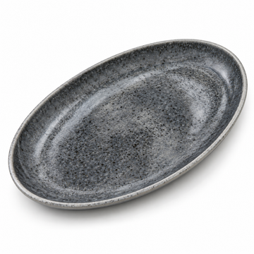 Danny Home Speckled Oval Platter - 8 Inches