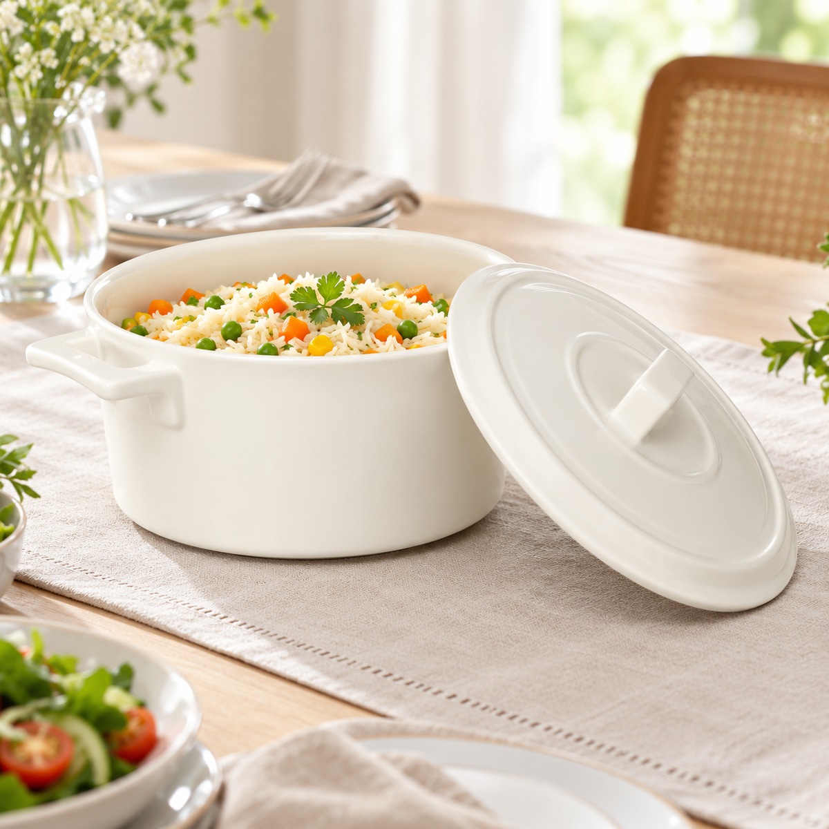 Danny Home Classic Casserole With Lid - 3 Liters