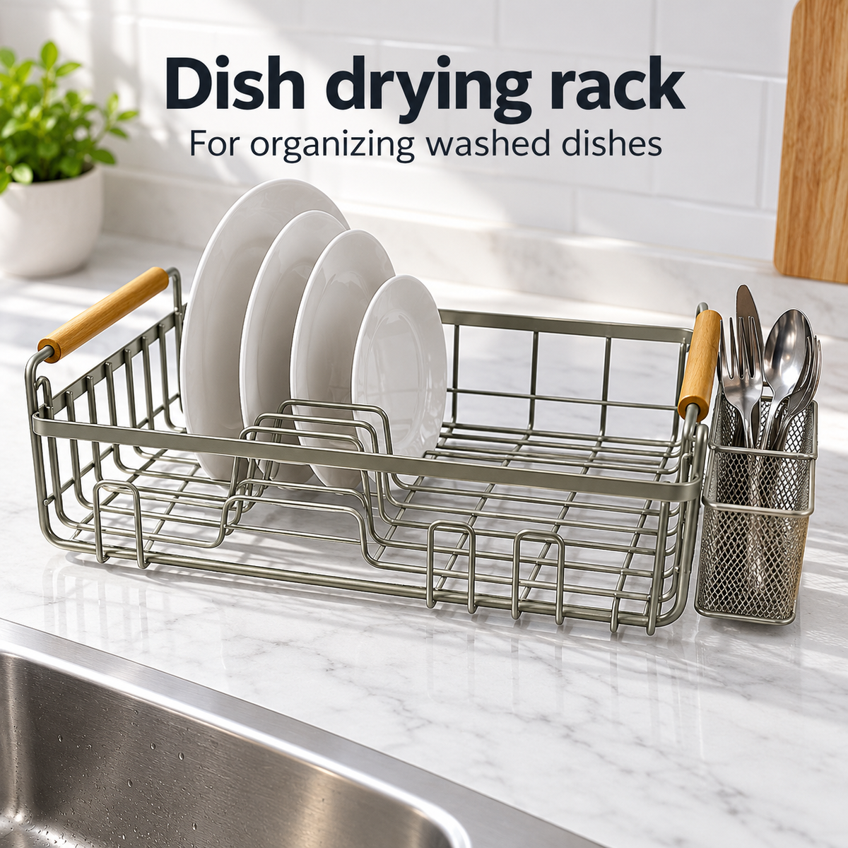 Danny Home Dish Drying Rack