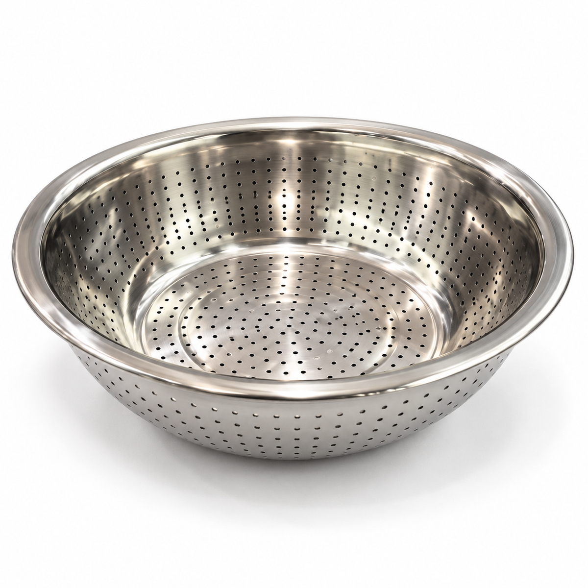 Danny Home Silver Colander Bowl - 22cm