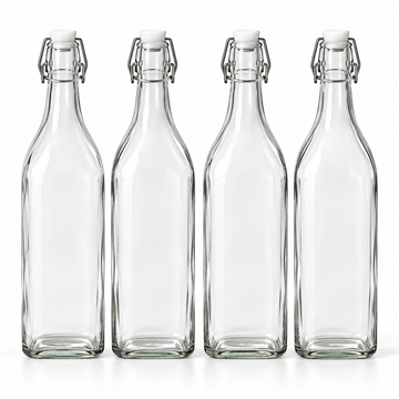 Danny Home 1 Piece Clear Swing-Top Bottle - 1000 ml
