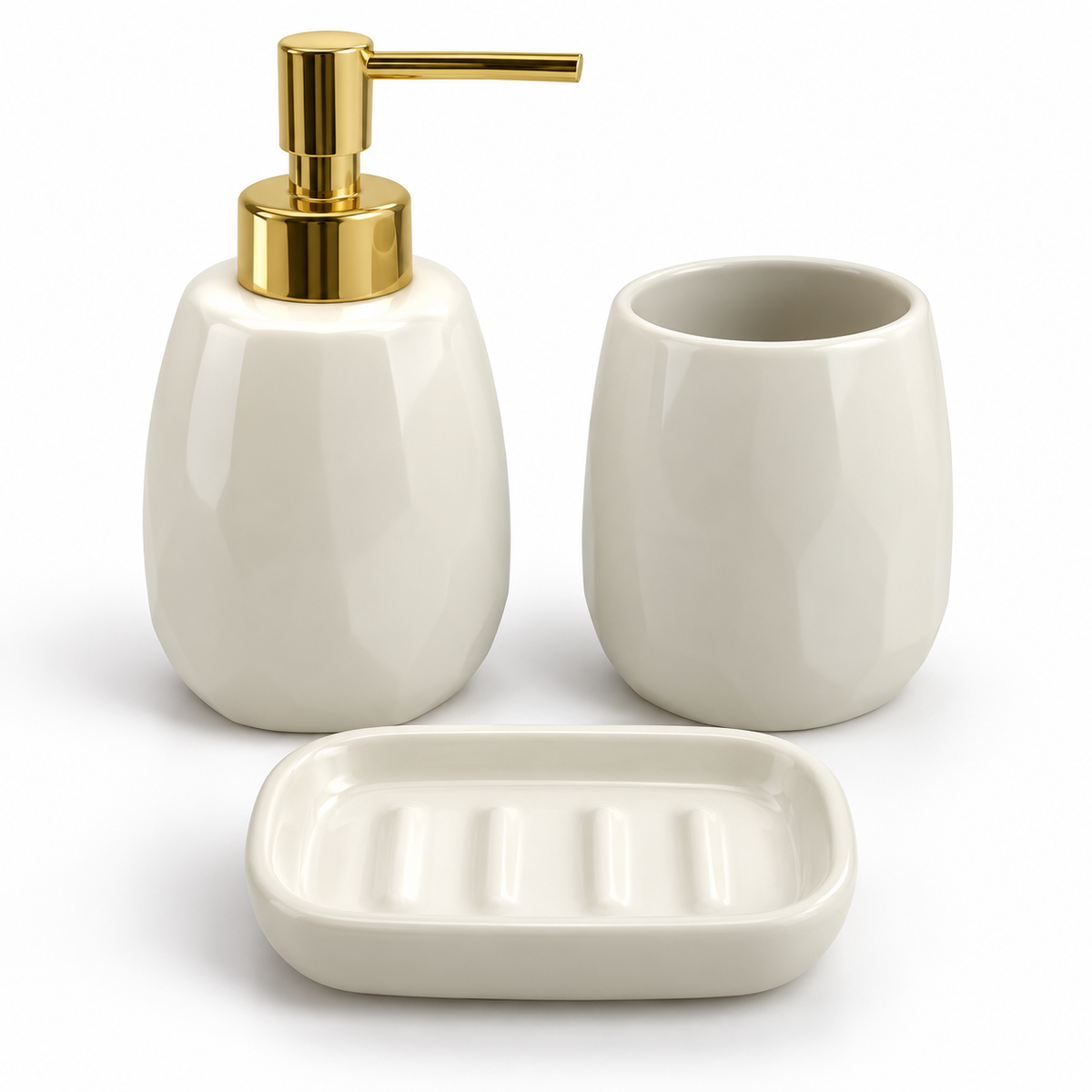 Danny Home 3 Piece Bathroom Accessory Set