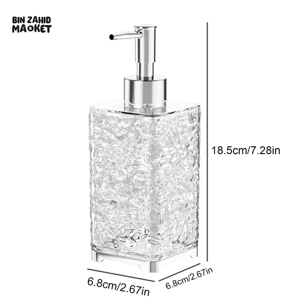 ACRYLIC MADE FOAMING SOAP DISPENSER