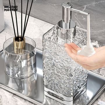 ACRYLIC MADE FOAMING SOAP DISPENSER