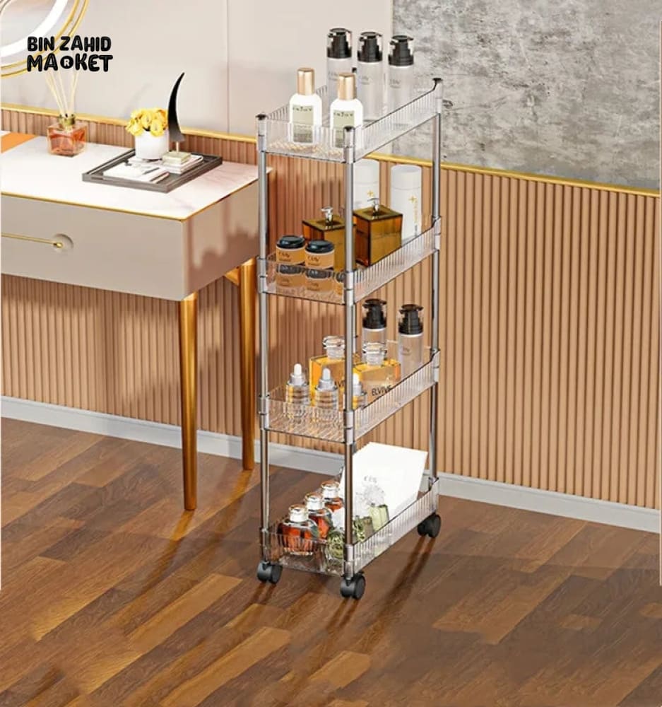 ACRYLIC SMART TROLLEY
