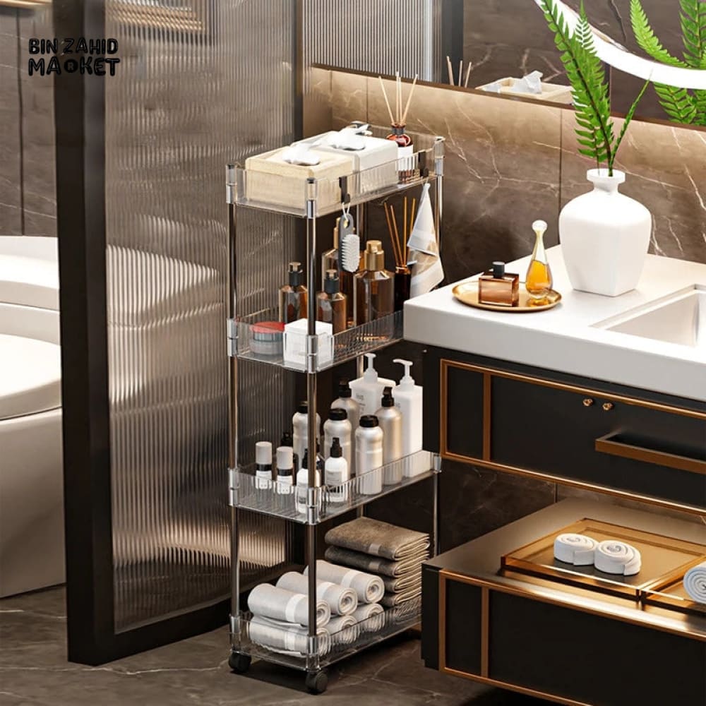 ACRYLIC SMART TROLLEY