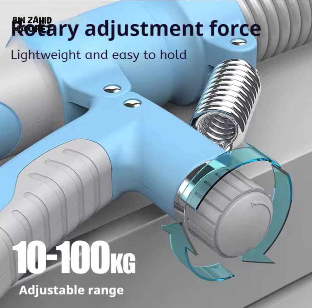 ADJUSTABLE CHEST EXPANDER ARM EXERCISER FOR MEN – 10 TO 100KG RESISTANCE STRENGTH TRAINING TOOL