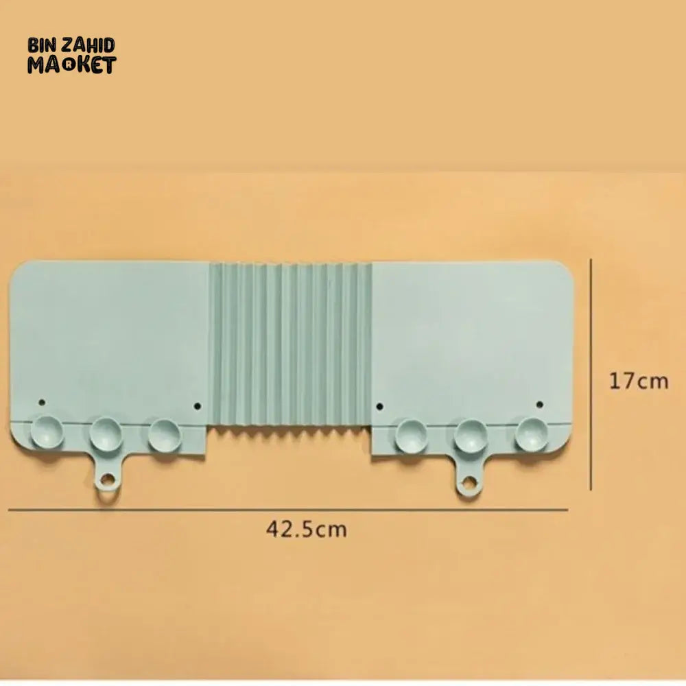 ADJUSTABLE KITCHEN SINK SPLASH GUARD